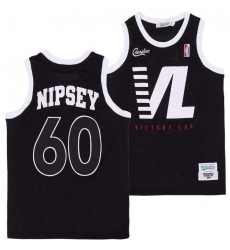 Men Nipsey 60 VL Black Crenshaw Editon Jersey