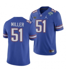 Florida Gators Ventrell Miller Royal 2020 Cotton Bowl Classic College Football Jersey