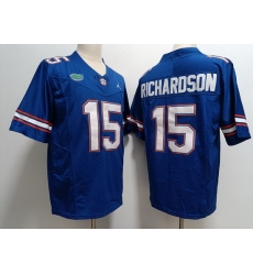 Men Florida Gators Anthony Richardson #15 Blue F U S E College Football Jersey