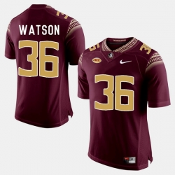 Florida State Seminoles Dekoda Watson College Football Garnet Jersey