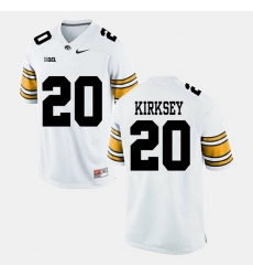 Christian Kirksey White Iowa Hawkeyes Alumni Football Game Jersey