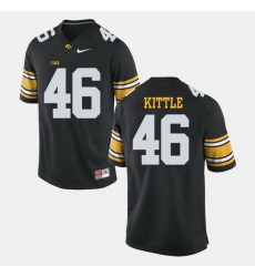 George Kittle Black Iowa Hawkeyes Alumni Football Game Jersey