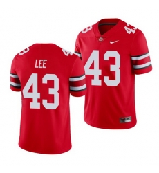 Ohio State Buckeyes Darron Lee Scarlet College Football Men'S Jersey