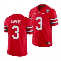 Ohio State Buckeyes Michael Thomas Scarlet 2021 Sugar Bowl College Football Jersey