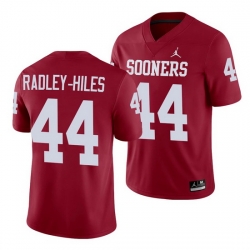 Oklahoma Sooners Brendan Radley Hiles Crimson Alumni Men'S Jersey