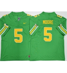 Men Oregon Ducks 5 Dakorien Moore 2026 Green F U S E Stitched Jersey Men Oregon Ducks 5 Dakorien Moore 2026 Green F U S E Stitched Jersey