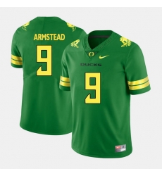 Men Oregon Ducks Arik Armstead College Football Green Jersey