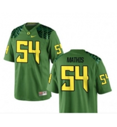 Men Oregon Ducks Dru Mathis Limited Alumni Player Jersey Green