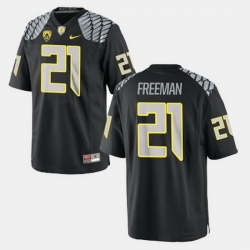 Men Oregon Ducks Royce Freeman College Football Black Jersey