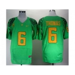 Ncaa Oregon Ducks De Anthony Thomas #6 Green College Football Jerseys