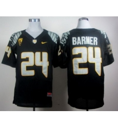 Oregon Ducks 24 Kenjon Barner Black Elite Pac-12 2012 NCAA Jersey