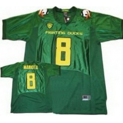 Oregon Ducks #8 Marcus Mariota Green NCAA Football Jersey