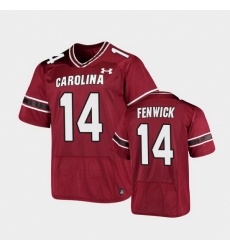 Men South Carolina Gamecocks Deshaun Fenwick Replica Garnet Football Jersey