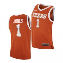 Texas Longhorns Andrew Jones Orange Replica Texas Longhorns Jersey