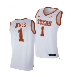 Texas Longhorns Andrew Jones White Alumni Player Texas Longhorns Jersey