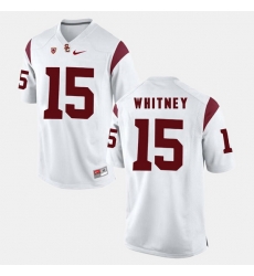 Men Usc Trojans Isaac Whitney Pac 12 Game White Jersey