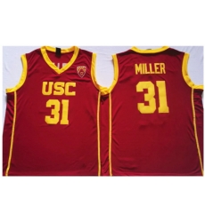 USC Trojans Basketball Jersey #31 Cheryl Miller Red Stitched NCAA Jersey