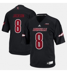 Louisville Cardinals Lamar Jackson College Football Black Jersey