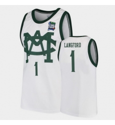 Michigan State Spartans Joshua Langford White 2019 Final Four Men'S Jersey