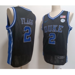 Duke Blue Devils  #2 Cooper Flagg Black