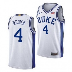 Duke Blue Devils J.J. Redick White Acc Player Of The Year Duke Jersey