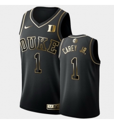 Duke Blue Devils Vernon Carey Jr. Black 2019 Golden Edition Men'S Jersey