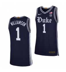 Duke Blue Devils Zion Williamson Navy Alternate Men'S Jersey