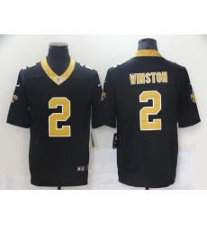 Nike Saints 2 Jameis Winston Black Vapor Untouchable Limited Jersey