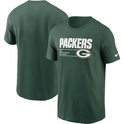 Men Green Bay Packers Green Division Essential T Shirt