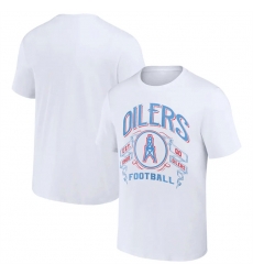 Men Tennessee Titans White X Darius Rucker Collection Vintage Football T Shirt