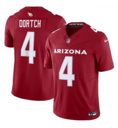 Men Arizona Cardinals 4 Greg Dortch Red 2024 F U S E Vapor Untouchable Limited Stitched Football Jersey