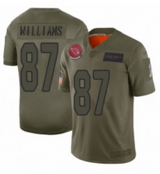 Men Arizona Cardinals 87 Maxx Williams Limited Camo 2019 Salute to Service Football Jersey