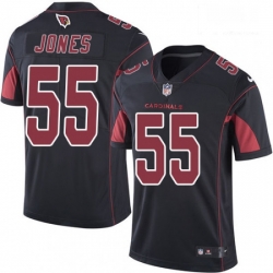 Men Nike Arizona Cardinals 55 Chandler Jones Limited Black Rush Vapor Untouchable NFL Jersey