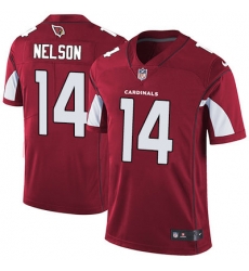 Nike Cardinals #14 J J Nelson Red Team Color Mens Stitched NFL Vapor Untouchable Limited Jersey