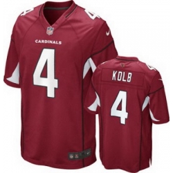 Women Nike Arizona Cardinals 4# Kevin Kolb Red Jerseys