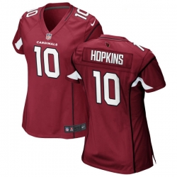 Women Nike DeAndre Hopkins Cardinal Arizona Cardinals  Red Game Jersey