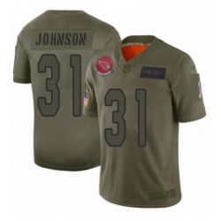 Womens Arizona Cardinals 31 David Johnson Limited Camo 2019 Salute to Service Football Jersey