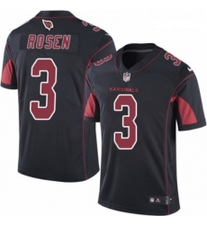 Youth Nike Arizona Cardinals 3 Josh Rosen Limited Black Rush Vapor Untouchable NFL Jersey