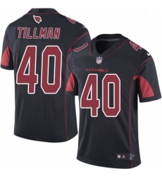 Youth Nike Arizona Cardinals 40 Pat Tillman Limited Black Rush Vapor Untouchable NFL Jersey