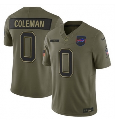 Men Buffalo Bills 0 Keon Coleman Olive 2025 F U S E  Salute to Service Limited Stitched Football Jersey Men Buffalo Bills 0 Keon Coleman Olive 2025 F U S E  Salute to Service Limited Stitched Football Jersey