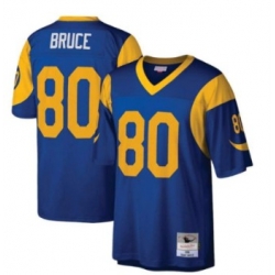 Men Rams Legacy 80 Isaac Bruce  Throwback Jersey