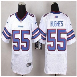 New Buffalo Bills #55 Jerry Hughes White Men Stitched NFL New Elite Jersey