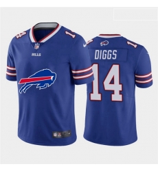 Nike Bills 14 Stefon Diggs Royal Team Big Logo Vapor Untouchable Limited Jersey