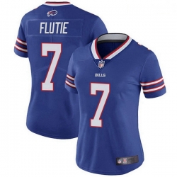 Women Buffalo Bills Doug Flutie Royal Limited Team Color Vapor Untouchable Jersey