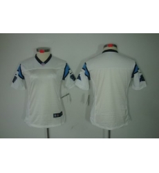 Women Nike Carolina Panthers Blank White Color[Women Limited Jerseys]