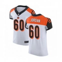 Mens Cincinnati Bengals 60 Michael Jordan White Vapor Untouchable Elite Player Football Jersey