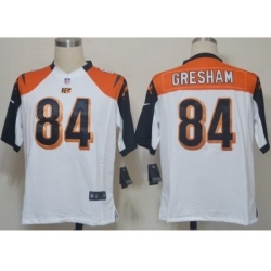 Nike Cincinnati Bengals 84 Jermaine Gresham White Game NFL Jersey