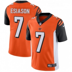 Youth Nike Cincinnati Bengals 7 Boomer Esiason Elite Orange Alternate NFL Jersey