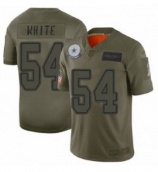 Men Dallas Cowboys 54 Randy White Limited Camo 2019 Salute to Service Football Jersey