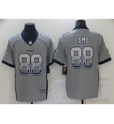 Men Dallas Cowboys CeeDee Lamb Gray Limited Jersey